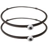 Misimain Upgraded Universal 9.5 Inch Turntable Roller Ring for LG