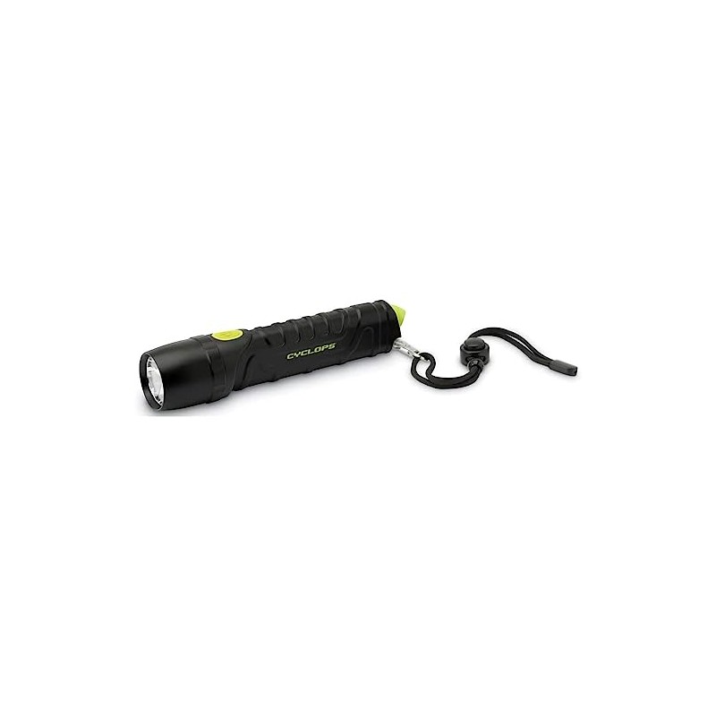 Cyclops 800 Lumens Led Pocket Flashlight with Emergency Glass Breaker