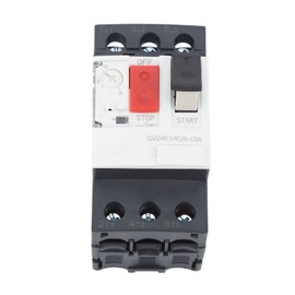 Motor Protector Switch, Simple to Install Motor Circuit Breaker AC690V Overload Versatile Ensure Safety for Industrial (GV2-ME10C 4-6.3A)