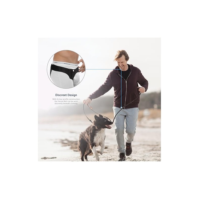 Medically Approved Hernia Belt, Truss, Inguinal Support Left Or Right