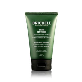 Brickell Renewing Face Scrub for Men 118ml Tube - Naturally Scented
