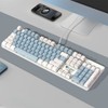 Merdia Mechanical Keyboard Gaming Keyboard | Blue Switch, Blue Color