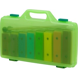 Eight Note Plastic Resonator Bell Set with Case