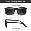 NCLLCE Polarized Sunglasses for Women Classic Retro Trendy Style Sun