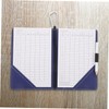 KICHOUSE 1 Set Multifunctional PU Golf Scorebook Cover with Pencil
