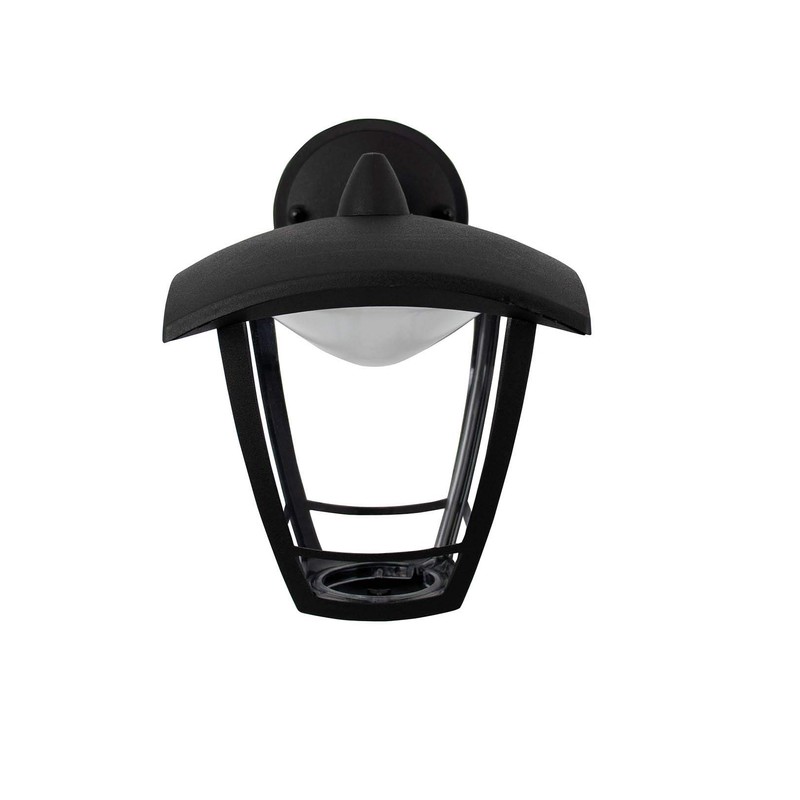Luceco LEXCL4T6B4-01 LED Top Arm Four Panel Coach Lantern, IP44