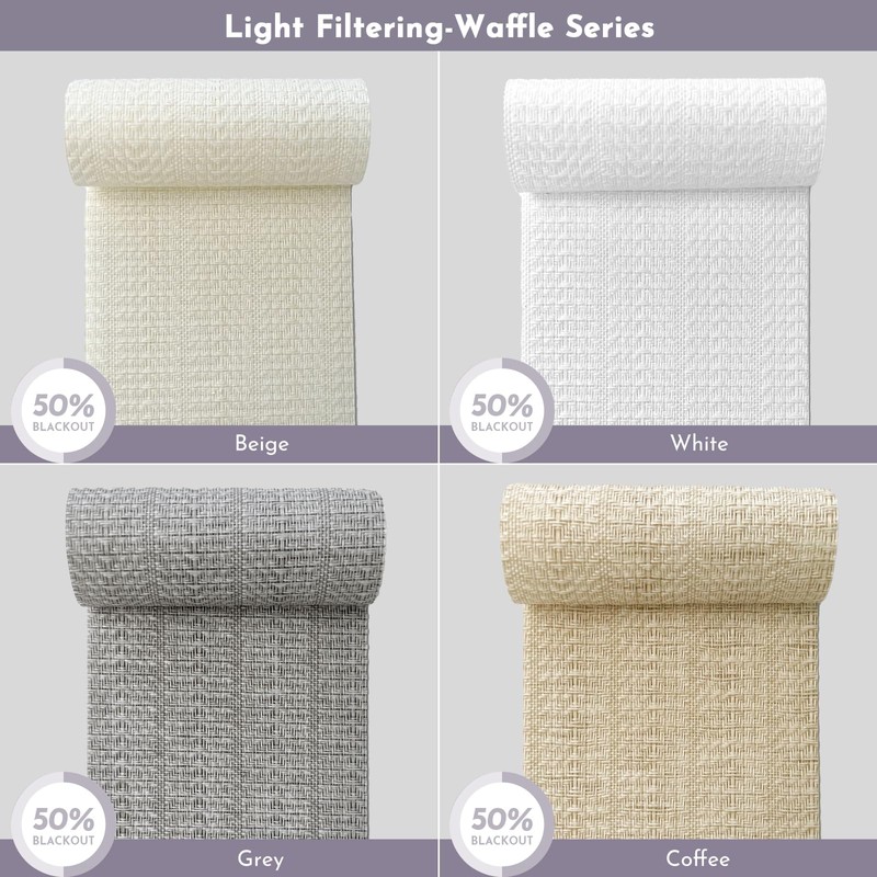 Graywind Fabric Samples for Manual Vertical Blinds, Blackout & Light