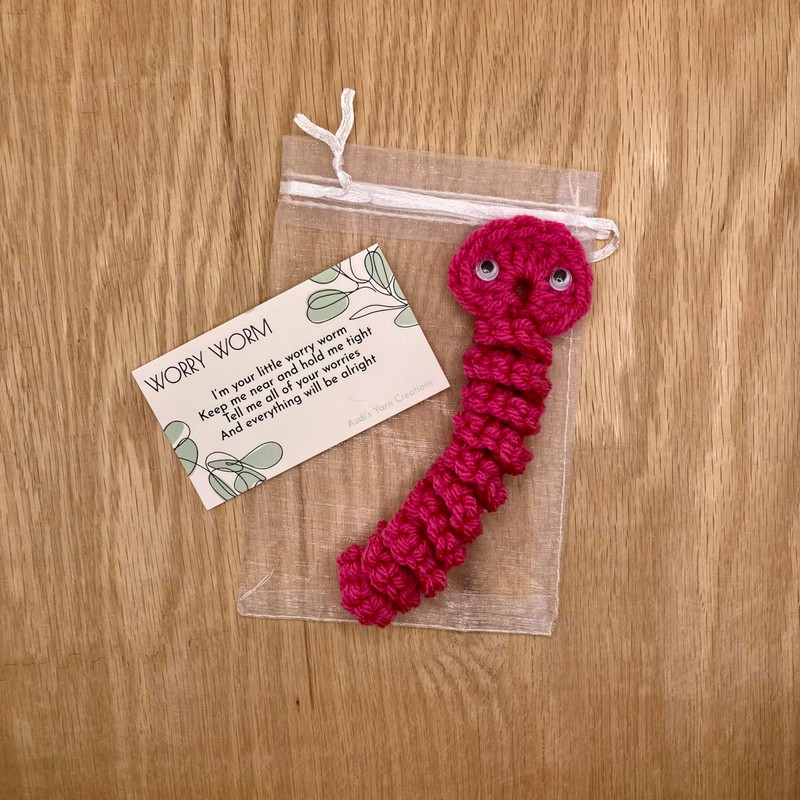 Worry Worm That Cares for You, Or As A Gift