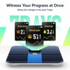 Runstar 체중을 위한 런스타 체중계 B 근육량 를 3 5인치