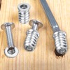 M METERXITY 20-Pack Threaded Inserts for Wood, 3/8-16x20mm Hex Drive