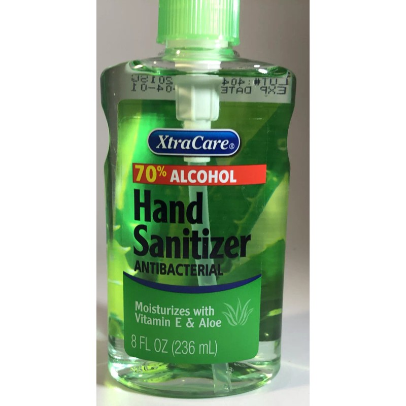XtraCare Hand Sanitizer Gel With Aloe & Moisturizers-1ea 8oz Blt