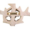 Rustic Antler Wall Cross 10 1/4 Inch