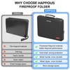 HAPPOUS Fireproof Document Organizer, Expanding File Organizer with 13 Pockets,