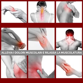 Muskelmassagepistole Mini Massagepistole Massage Gun Massagegerät 6 einstellbare Stufen und 4 Massageköpfe