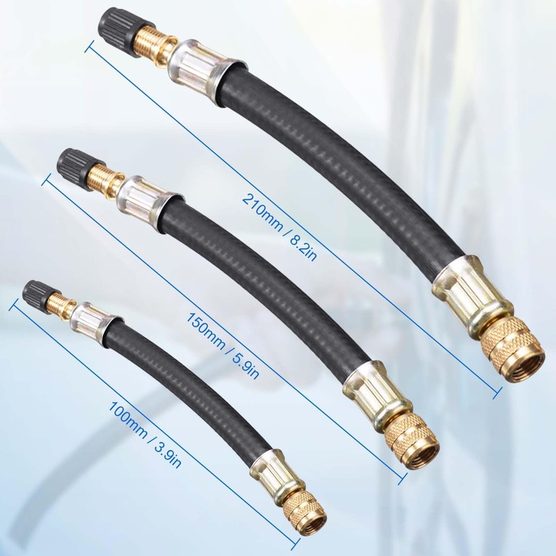 Universal Flexible Tire Valve Extenders, 2025 New Flexible Tire Valve