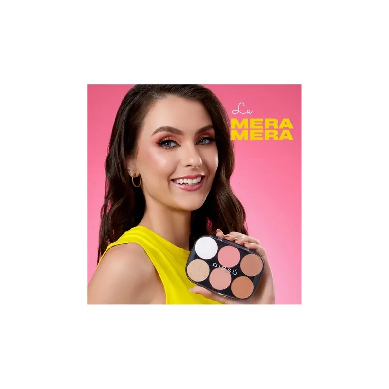 Paletas Para Rostro Bissu Rubores E Iluminadores Maquillaje