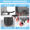 Upgrade Large Furniture Dolly, Carbon Steel Panel Furniture Movers with