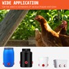 Chicken Feeders No Waste Automatic Chicken Feeder DIY Automatic Poultry