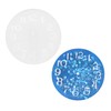 TEHAUX Flexible Clock Mold Resin Epoxy Mold for DIY Crafts