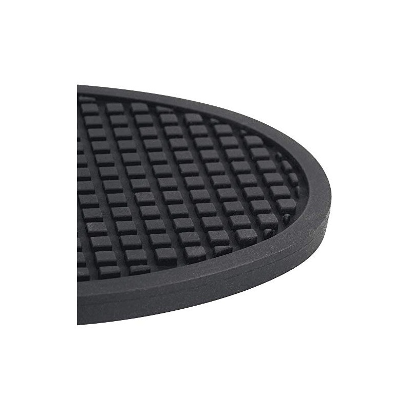 American Metalcraft TRVO53 Cast Iron Silicone Trivets, 5.5" Length x