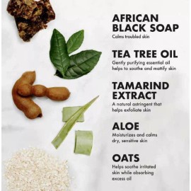 Sheamoisture Jabón En Barra Jabón Negro Africano 8 Oz/230g