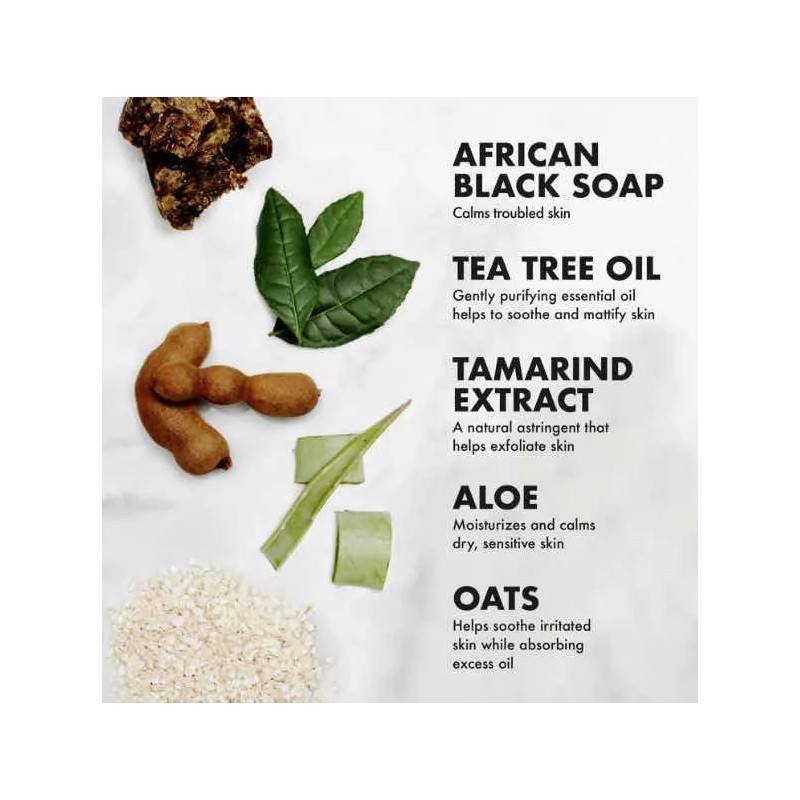 Sheamoisture Jabón En Barra Jabón Negro Africano 8 Oz/230g