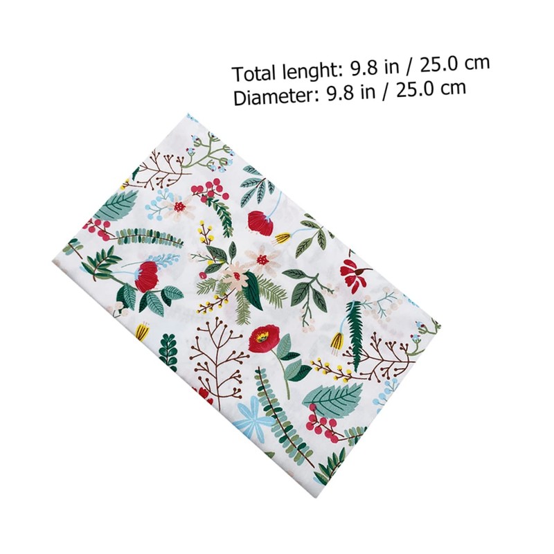 DECHOUS 8pcs Hawaii Printed Cotton Fabric Set for DIY Sewing