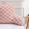 Aimuan Checkered Reading Pillow Bed Rest Wedge Backrest Checkerboard Pillow