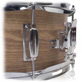 Popcorn Soprano Snare Drum by GRIFFIN | Acoustic Firecracker 10"x6" Poplar Wood Shell with Oakwood PVC | Mini Concert Marching Percussion Musical Instrument with Snare Throw Off, Drummers Key & Head