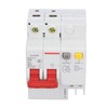 Miniature Circuit Breaker 2P DIN Rail Mount Leakage Protection Switch
