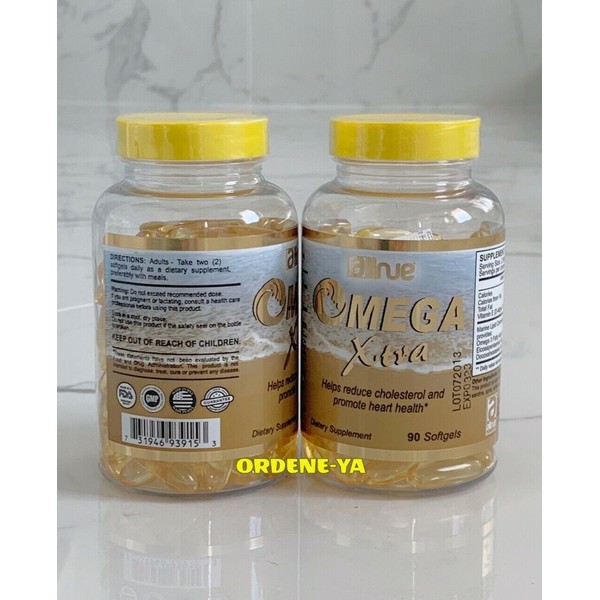 OMEGA XTRA XL 90 Soft Concentrated Anti Inflammatory FISH OIL EPA CELL CONTROL