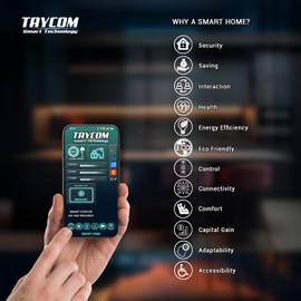 TAYCOM 3 Way Dimmer Switch, Dimmable Light Switch Compatible with Alexa, Google Assistant and SmartThings, Neutral Wire Needed, 2.4GHz, ETL Certified, No Hub Required, White