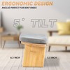 Estleys Meditation Bench, Bamboo Meditation Stool, Folding Kneeling Meditation Bench,