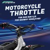 Funparts Surron Throttle,Dirt Bike Throttle Turn Grip Throttle Assembly with