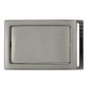FREDERIC HERMANO Belt Buckle 30 mm Metal Silver Anthracite -