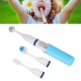 Electric Tongue Muscle Training Device, Oral Massage Stimulation Stick, Speech Swallowing Aid Training with Toothbrush Head, Tongue Mouth Muscle Training Tools