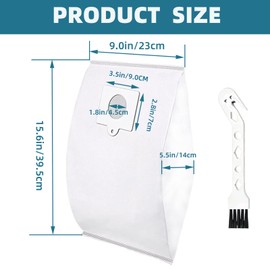 Wnhcrtd 7 Pack Fit for Kenmore Type Q/C 53292 Vacuum Dust Bags
