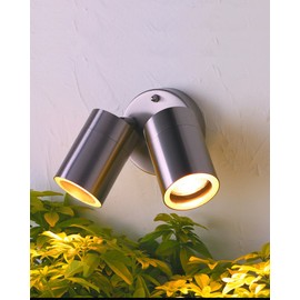 Nartel - Twin Adjustable Wall Spotlight GU10 IP44