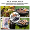 Zalizr 2 Pcs Charcoal Baskets, Steel Charcoal Holders for BBQ,