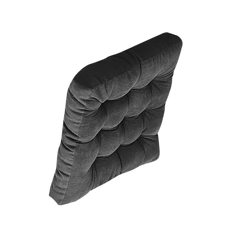 Corduroy Solid Chair Pad Square Floor Tatami Mat Cushion for