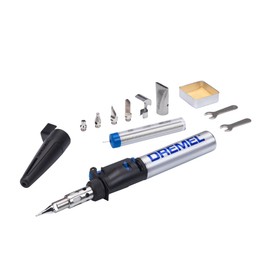 Dremel 2000 VersaTip Soldering Iron - Burning Iron and Soldering Set (with 7 Interchangeable Tips for Soldering, Hot Cutting, Welding, Pyrography, Wood Engraving, Jewellery Making)
