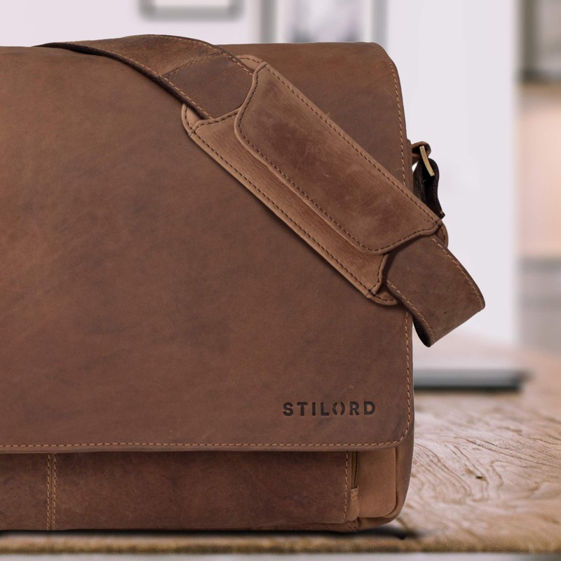STILORD Shoulder Pad Leather Padded Non-Slip Bag Strap Shoulder Pad