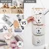 PacuM 3 Pcs Wall Hanging Storage Bags Hanging Organiser Pockets