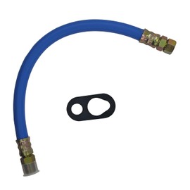 STAN1438 3/8 '' Oil Drain Hose Compatible with B-ri & S-tra Tecumseh, Ko-hler Engines with A 3/8" Drain Port Size(1pc)