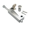 PINGPINGXIE Patio Door Lock，Sliding Patio Door Keyed with Door Latch