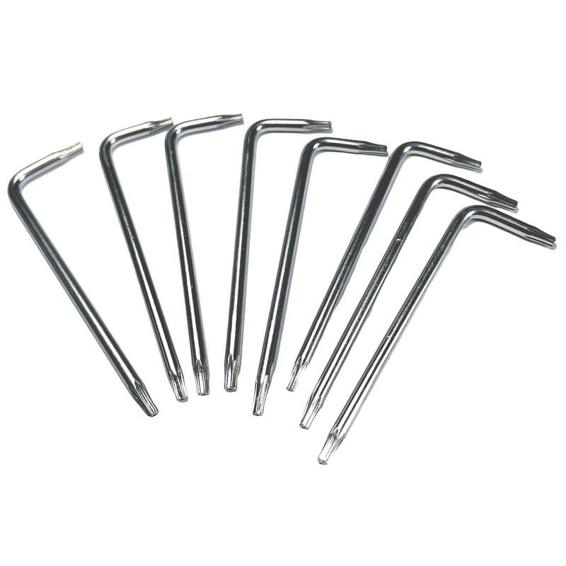 ZDingTech T8 Torx Bit Set, 8pcs T8 Torx Key, Anti
