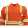 BOCOMAL FR Shirts High Visibility/Hi Vis Reflective Flame Resistant/Fire Retardant