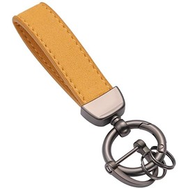 [AIXUAN] Key Chain Dermal Keychain for Men and Women, 360 Degree Rotation, Anti-Lost D-Ring, Ring Button and Key Ring Included (Type 5)