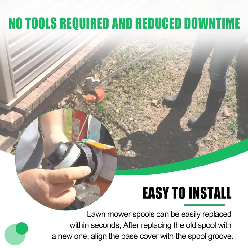 FSQLB String Trimmer Spool Replacement for Stihl FSA 56, Autocut