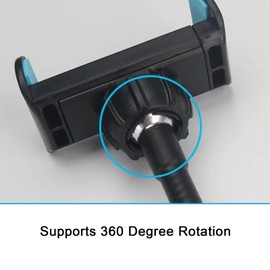 360 Degree Adjustment Universal Sewing Machine Phone Stand Holder Plastic with Flexible Arm for Household Use